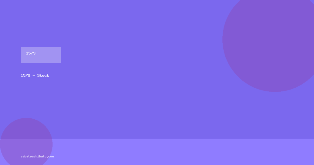 1579 日経平均ブル２倍上場投信